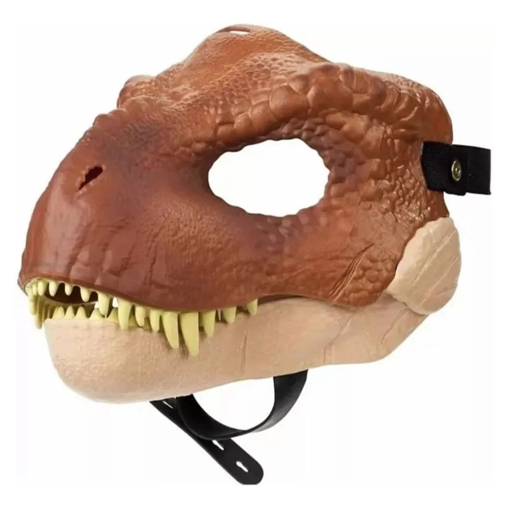 Jurassic Park World Camp Cretaceous Tyrannosaurus Rex T-Rex Costume Mask EUC